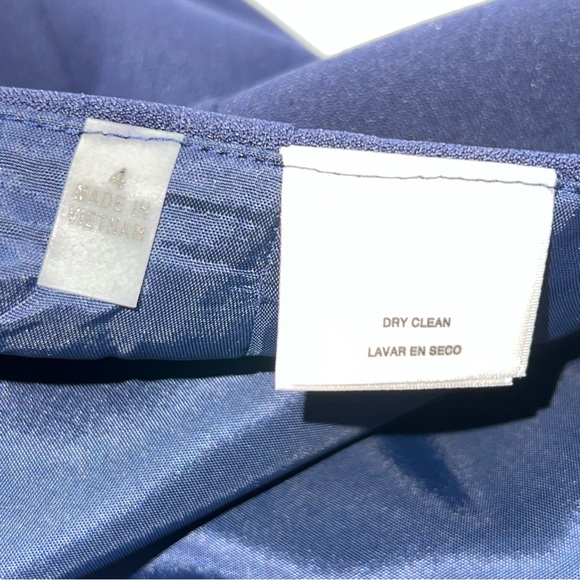 Anne Klein The Executive Collection Royal/Navy Blue Classic Pencil Skirt Size 4 - Picture 10 of 10